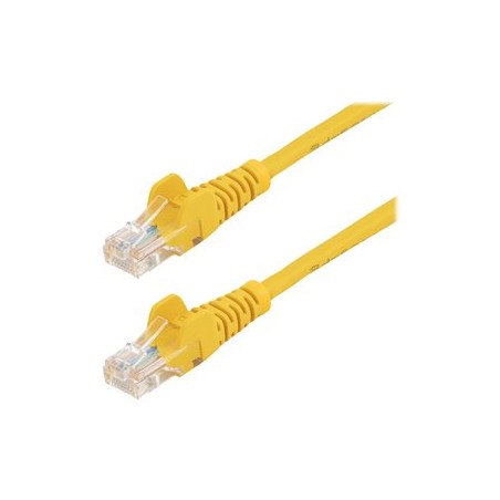StarTech.com 1m Yellow Cat5e / Cat 5 Snagless Patch Cable - Patch kabel - RJ-45 (M) do RJ-45 (M) - 1 m - UTP - CAT 5e