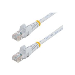 StarTech.com 10m White Cat5e / Cat 5 Snagless Ethernet Patch Cable 10 m - Patch kabel - RJ-45 (M) do RJ-45 (M) - 10 m - UTP