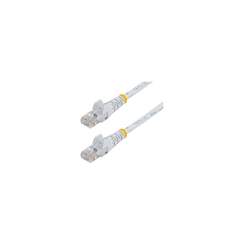 StarTech.com 10m White Cat5e / Cat 5 Snagless Ethernet Patch Cable 10 m - Patch kabel - RJ-45 (M) do RJ-45 (M) - 10 m - UTP