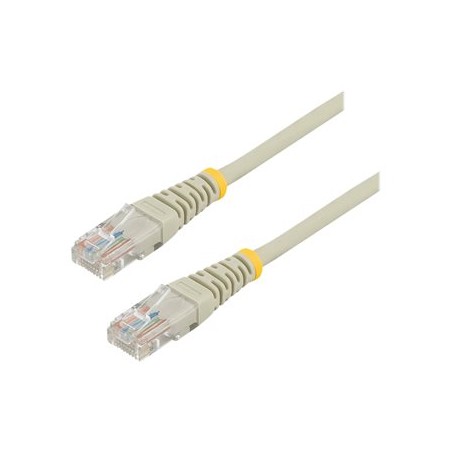 StarTech.com 10m Gray Cat5e / Cat 5 Snagless Ethernet Patch Cable 10 m - Patch kabel - RJ-45 (M) do RJ-45 (M) - 10 m - UTP