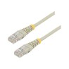 StarTech.com 10m Gray Cat5e / Cat 5 Snagless Ethernet Patch Cable 10 m - Patch kabel - RJ-45 (M) do RJ-45 (M) - 10 m - UTP