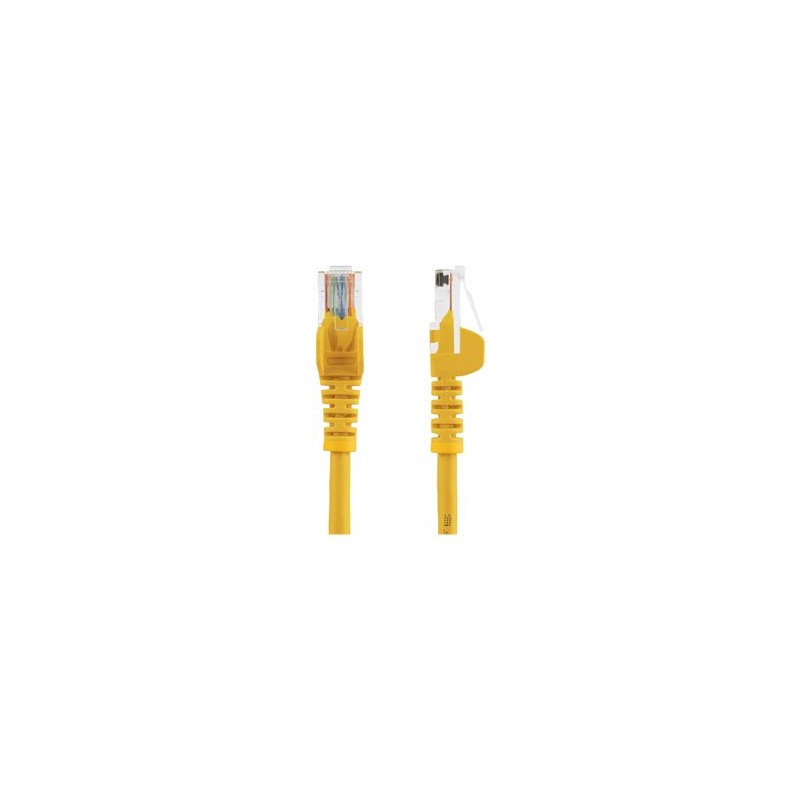 10m Yellow Snagless Cat5e Patch Cable, 10m Yellow Snagless Cat5e Patch Cable - 45PAT10MYL