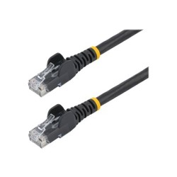 StarTech.com 10m Black Cat5e / Cat 5 Snagless Ethernet Patch Cable 10 m - Patch kabel - RJ-45 (M) do RJ-45 (M) - 10 m - UTP