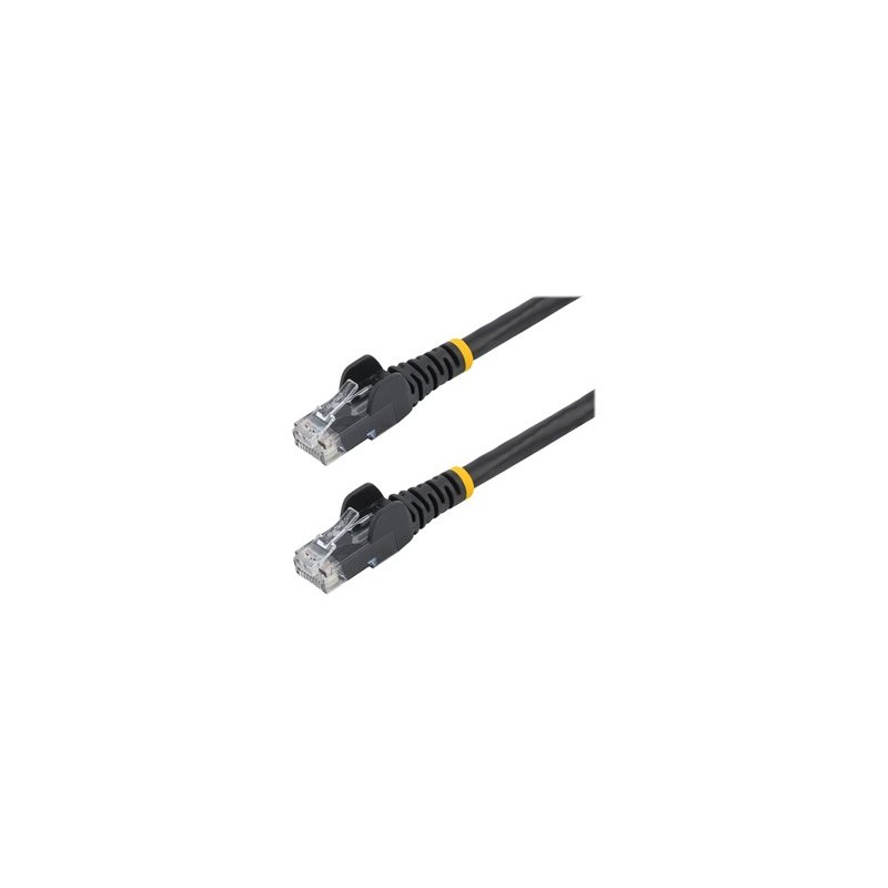 StarTech.com 10m Black Cat5e / Cat 5 Snagless Ethernet Patch Cable 10 m - Patch kabel - RJ-45 (M) do RJ-45 (M) - 10 m - UTP