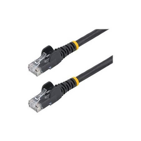 StarTech.com 10m Black Cat5e / Cat 5 Snagless Ethernet Patch Cable 10 m - Patch kabel - RJ-45 (M) do RJ-45 (M) - 10 m - UTP