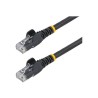 StarTech.com 10m Black Cat5e / Cat 5 Snagless Ethernet Patch Cable 10 m - Patch kabel - RJ-45 (M) do RJ-45 (M) - 10 m - UTP