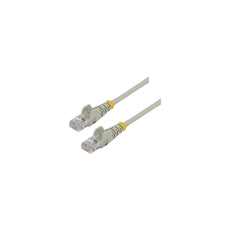 StarTech.com 2m Gray Cat5e / Cat 5 Snagless Patch Cable - Patch kabel - RJ-45 (M) do RJ-45 (M) - 2 m - UTP - CAT 5e - lisovaný