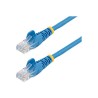 StarTech.com 5m Blue Cat5e / Cat 5 Snagless Patch Cable 5 m - Patch kabel - RJ-45 (M) do RJ-45 (M) - 5 m - UTP - CAT 5e