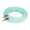 StarTech.com 20m (65ft) LC/UPC to LC/UPC OM4 Multimode Fiber Optic Cable, 50/125?m LOMMF/VCSEL Zipcord Fiber, 100G Networks