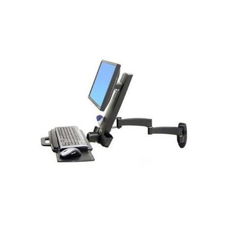 Ergotron 200 Series - Montážní sada (kloubové rameno, přihrádka pro klávesnici s levou/pravou přihrádkou pro myš, držák na