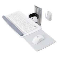 Ergotron Neo-Flex - Platforma pro klávesnici/myš - vysouvací - montáž na stěnu - bílá