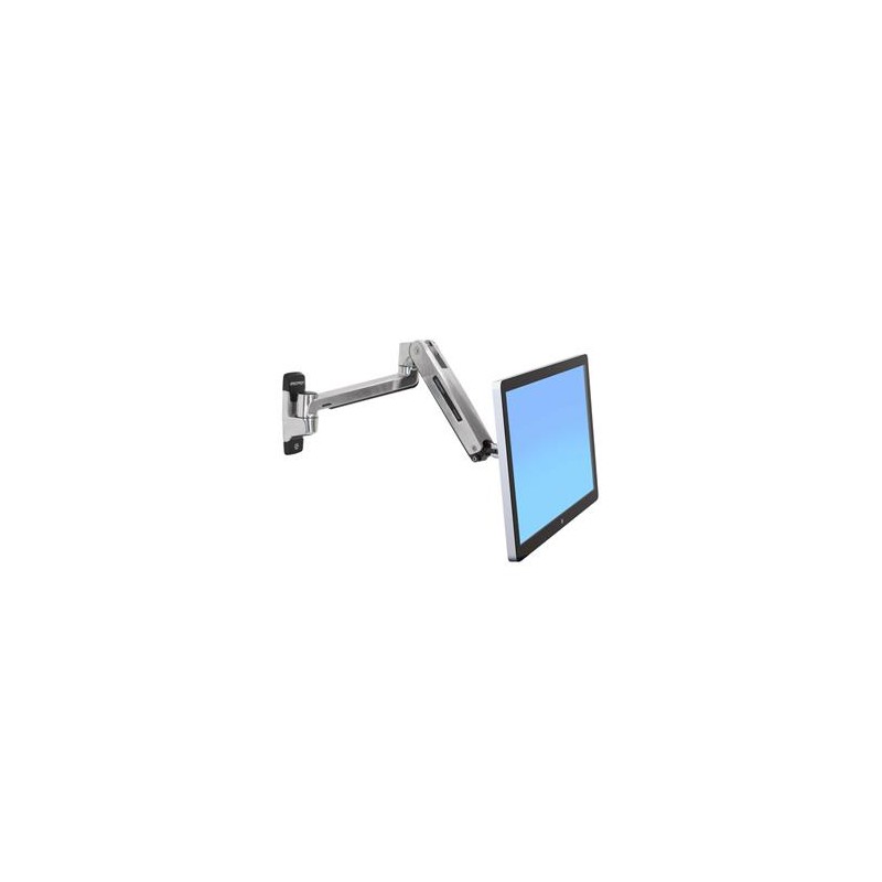 Ergotron LX HD - Montážní sada (prodlužovací adaptér, VESA adaptér, výškově nastavitelné rameno, nástěnná základna) - pro