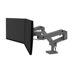 Ergotron LX Pro - Montážní sada (dvojité rameno) - modulární - pro 2 LCD displeje - vedle sebe - hliník - tmavě šedá - velikost