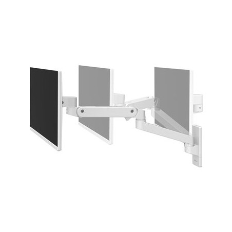 Ergotron LX Pro - Montážní sada (alarm monitoru) - pro Displej LCD - hliník - bílá - velikost obrazovky: až 34" - montáž na