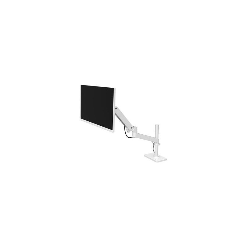 Ergotron LX Pro - Montážní sada (alarm monitoru, vysoký sloupek) - pro Displej LCD - hliník - bílá - velikost obrazovky: až 34"