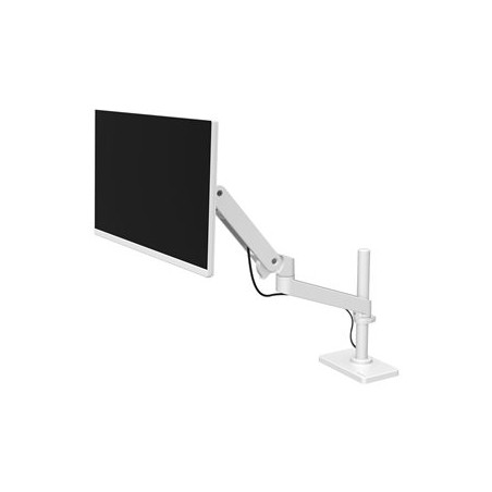 Ergotron LX Pro - Montážní sada (alarm monitoru, vysoký sloupek) - pro Displej LCD - hliník - bílá - velikost obrazovky: až 34"