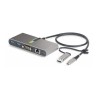 StarTech.com 2-Port USB-C/USB-A Hub with GbE and RS232 Serial, 2x USB-A - Rozbočovač - 2 x USB 3.2 Gen 1 - desktop