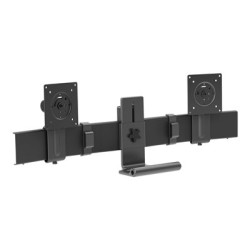 Ergotron TRACE Dual Conversion Kit - Upevňovací komponent (oblouk, rukojeť, 2 kluzné čepy) - pro 2 LCD displeje - matná čerň