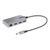 StarTech.com 3-Port USB Hub with Ethernet, 3x USB-A Ports, Gigabit Ethernet RJ45, USB 3.0 5Gbps, Bus-Powered, USB Hub w/ GbE