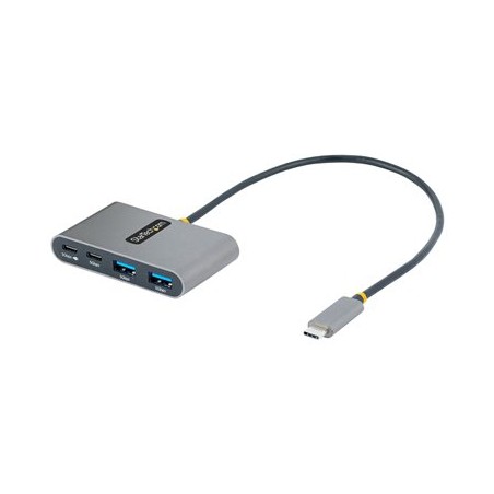 StarTech.com 4-Port USB-C Hub with 100W Power Delivery Pass-Through Charging, 2x USB-A + 2x USB-C, 5Gbps, USBC Hub w/ 1ft