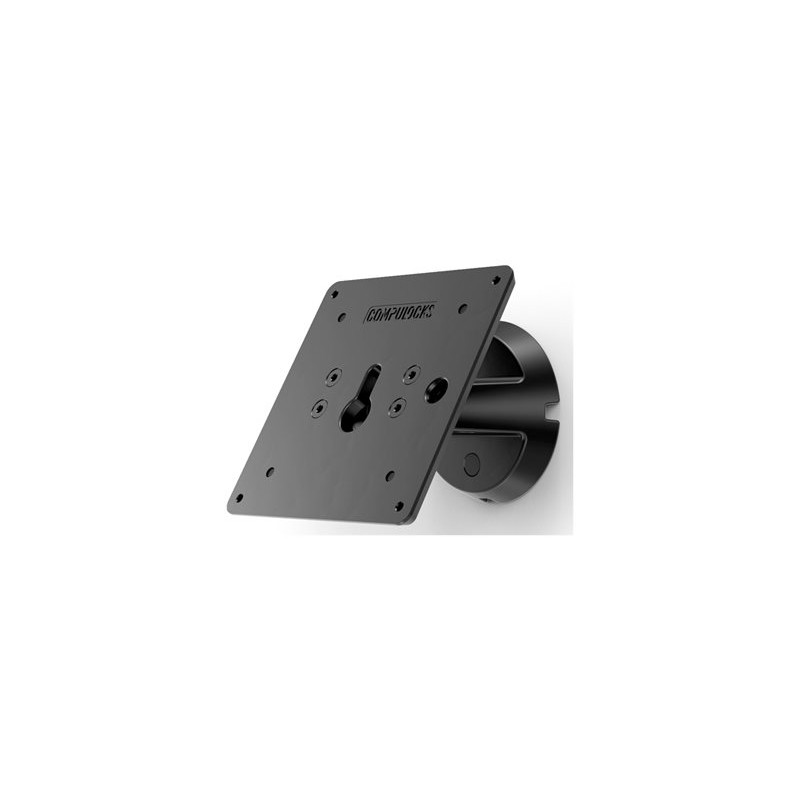 Compulocks VESA Tilting Wall Mount - Montážní sada (úchyt na luk) - naklápěcí - hliník - černá - montáž na stěnu, možná montáž