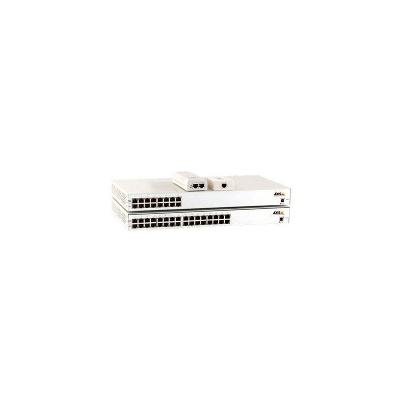 AXIS T8120 Midspan 15 W 1-port - Dávkovač energie - AC 100-240 V - 15 Watt - Evropa - pro AXIS C1410, D3110, M4215, M4328