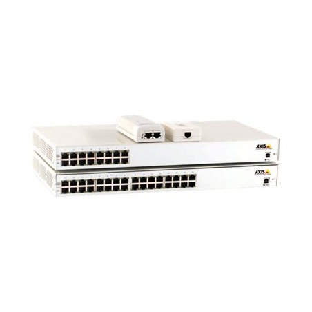 AXIS T8120 Midspan 15 W 1-port - Dávkovač energie - AC 100-240 V - 15 Watt - Evropa - pro AXIS C1410, D3110, M4215, M4328