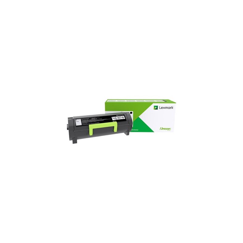 Lexmark 512HE - Vysoká výtěžnost - černá - originální - kazeta s barvivem LCCP, LRP, Lexmark Corporate - pro Lexmark MS312dn