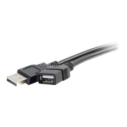 C2G 6.6ft USB Extension Cable - USB A to USB A Extension Cable - USB 2.0 - M/F - Prodlužovací šňůra USB - USB (M) do USB (F)