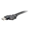C2G 6.6ft USB Extension Cable - USB A to USB A Extension Cable - USB 2.0 - M/F - Prodlužovací šňůra USB - USB (M) do USB (F)
