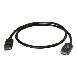 C2G 3ft DisplayPort to HDMI Cable - DP to HDMI Adapter Cable - M/M - Kabel DisplayPort - DisplayPort (M) do HDMI (M) - 91.4 cm