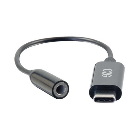 C2G USB C to 3.5mm Audio Adapter - USB C to AUX Cable - USB C to Headphone Jack - Adaptér USB-C/jack sluchátek - USB-C s piny