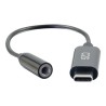 C2G USB C to 3.5mm Audio Adapter - USB C to AUX Cable - USB C to Headphone Jack - Adaptér USB-C/jack sluchátek - USB-C s piny