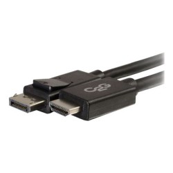 C2G 10ft DisplayPort to HDMI Cable - DP to HDMI Adapter Cable - M/M - Kabel DisplayPort - DisplayPort (M) do HDMI (M) - 3.048 m