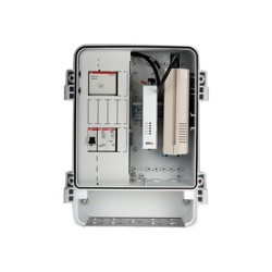 AXIS T98A18-VE Media Converter Cabinet A - Konvertor médií s optickými vlákny - 1GbE - 10Base-T, 100Base-TX, 1000Base-X