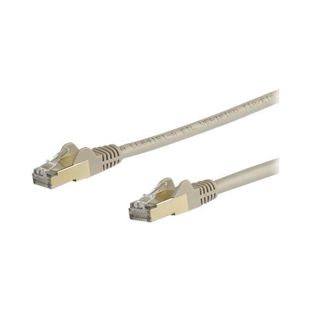 StarTech.com 1m CAT6A Ethernet Cable, 10 Gigabit Shielded Snagless RJ45 100W PoE Patch Cord, CAT 6A 10GbE STP Network Cable