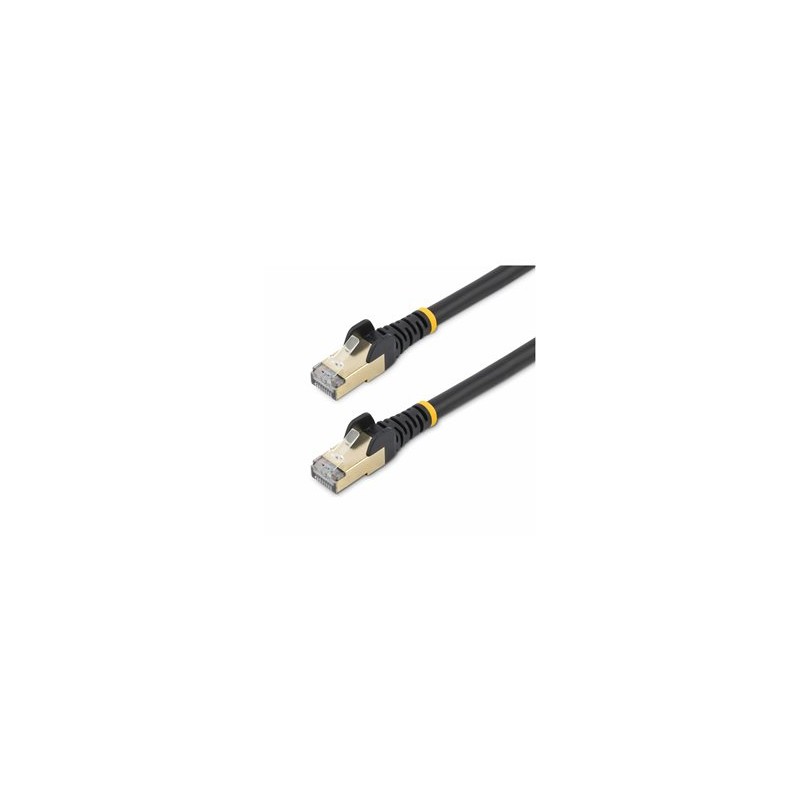 StarTech.com 1.5m CAT6A Ethernet Cable, 10 Gigabit Shielded Snagless RJ45 100W PoE Patch Cord, CAT 6A 10GbE STP Network Cable