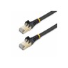 StarTech.com 1.5m CAT6A Ethernet Cable, 10 Gigabit Shielded Snagless RJ45 100W PoE Patch Cord, CAT 6A 10GbE STP Network Cable