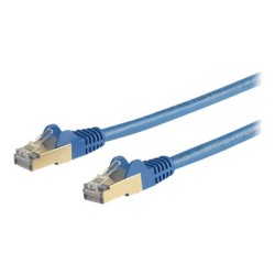 StarTech.com 10m CAT6A Ethernet Cable, 10 Gigabit Shielded Snagless RJ45 100W PoE Patch Cord, CAT 6A 10GbE STP Network Cable