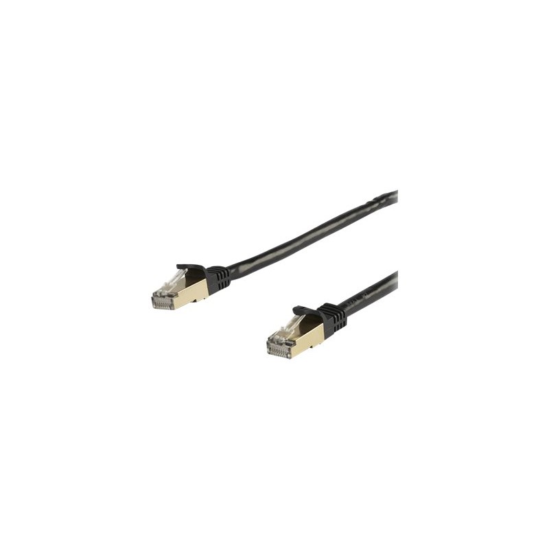 StarTech.com 10m CAT6A Ethernet Cable, 10 Gigabit Shielded Snagless RJ45 100W PoE Patch Cord, CAT 6A 10GbE STP Network Cable