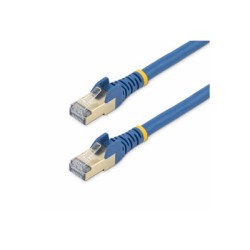 StarTech.com 1.5m CAT6A Ethernet Cable, 10 Gigabit Shielded Snagless RJ45 100W PoE Patch Cord, CAT 6A 10GbE STP Network Cable