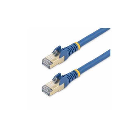 StarTech.com 1.5m CAT6A Ethernet Cable, 10 Gigabit Shielded Snagless RJ45 100W PoE Patch Cord, CAT 6A 10GbE STP Network Cable