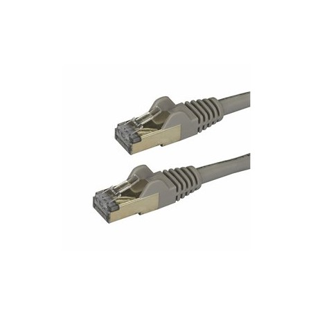 StarTech.com 1.5m CAT6A Ethernet Cable, 10 Gigabit Shielded Snagless RJ45 100W PoE Patch Cord, CAT 6A 10GbE STP Network Cable