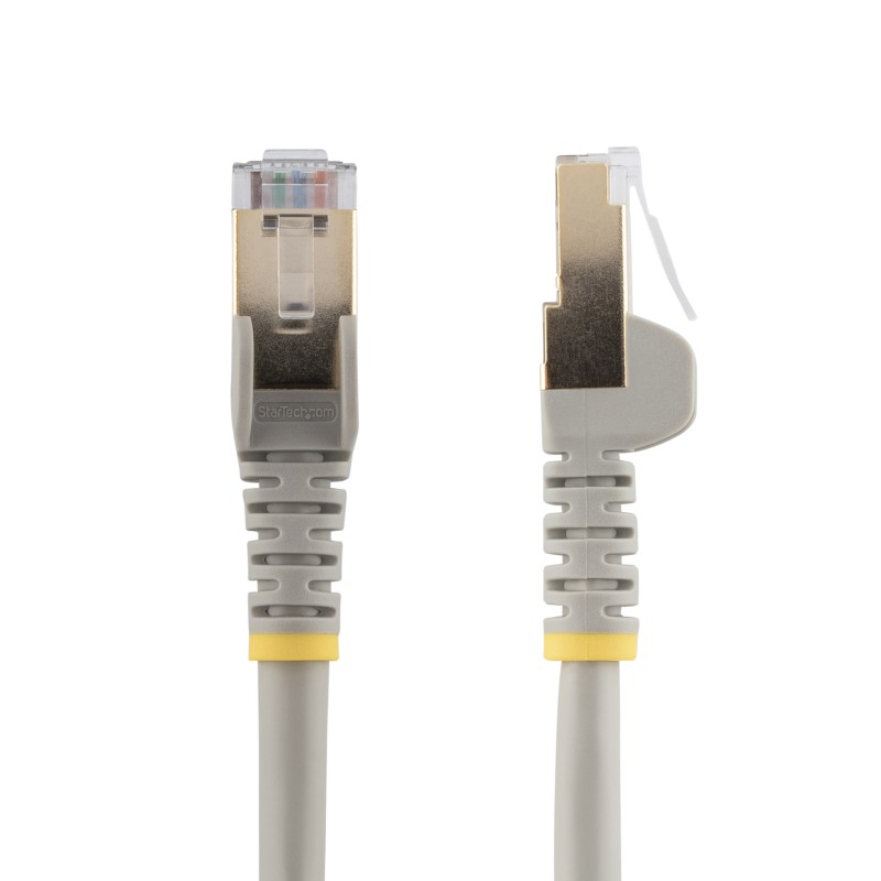StarTech.com 7.5m CAT6A Ethernet Cable, 10 Gigabit Shielded Snagless RJ45 100W PoE Patch Cord, CAT 6A 10GbE STP Network Cable