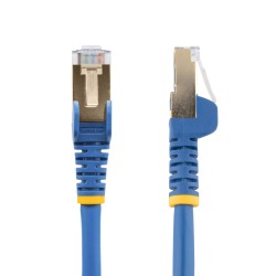 StarTech.com 7.5m CAT6A Ethernet Cable, 10 Gigabit Shielded Snagless RJ45 100W PoE Patch Cord, CAT 6A 10GbE STP Network Cable
