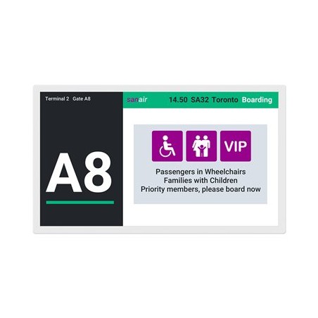 Sharp EP-C251 - 25.3" Třída úhlopříčky displej e-Paper - digital signage 3200 x 1800