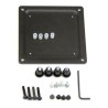 Ergotron - Upevňovací komponent (conversion plate) - pro obrazovka - ocel - černá