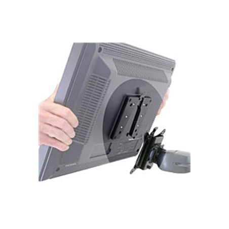 Ergotron - Upevňovací komponent (quick release bracket) - pro Displej LCD - černá - pro Ergotron NX LX Dual Side-by-Side Arm