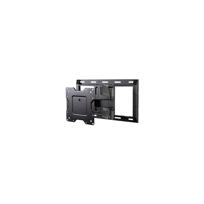 Ergotron Neo-Flex UHD - Montážní sada (montáž na zeď) - nízký profil - pro plochý panel - konzola - černá - velikost obrazovky: