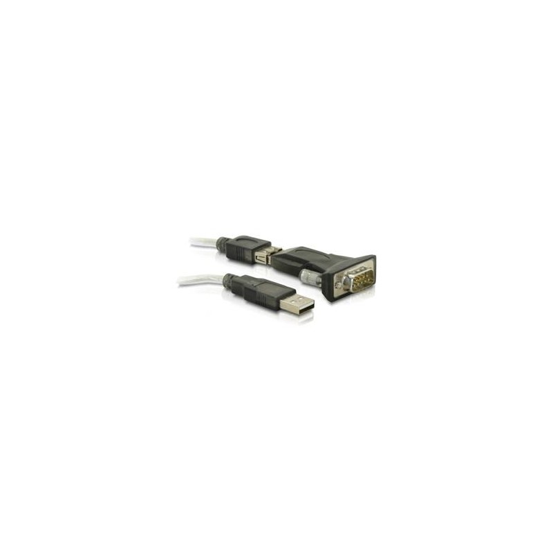 Delock - Sériový adaptér - USB 2.0 - RS-232 61425